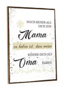 GRAVURZEILE Holzschild Spruch Weiß MDF Bild 2