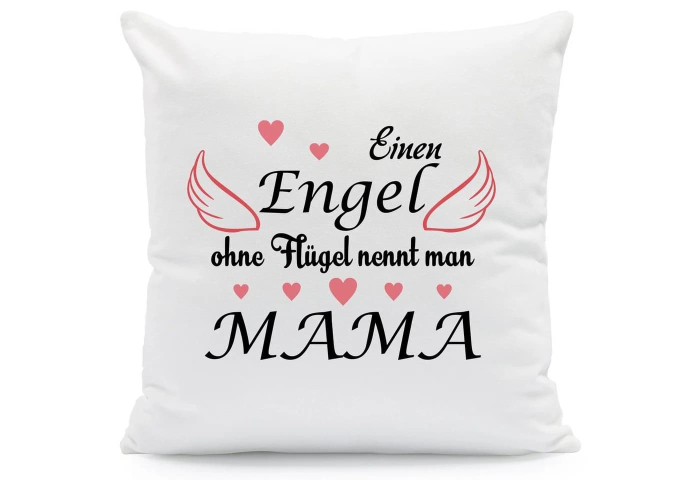 GRAVURZEILE Zierkissen Engel ohne Flügel mit Spruch - Bild 2