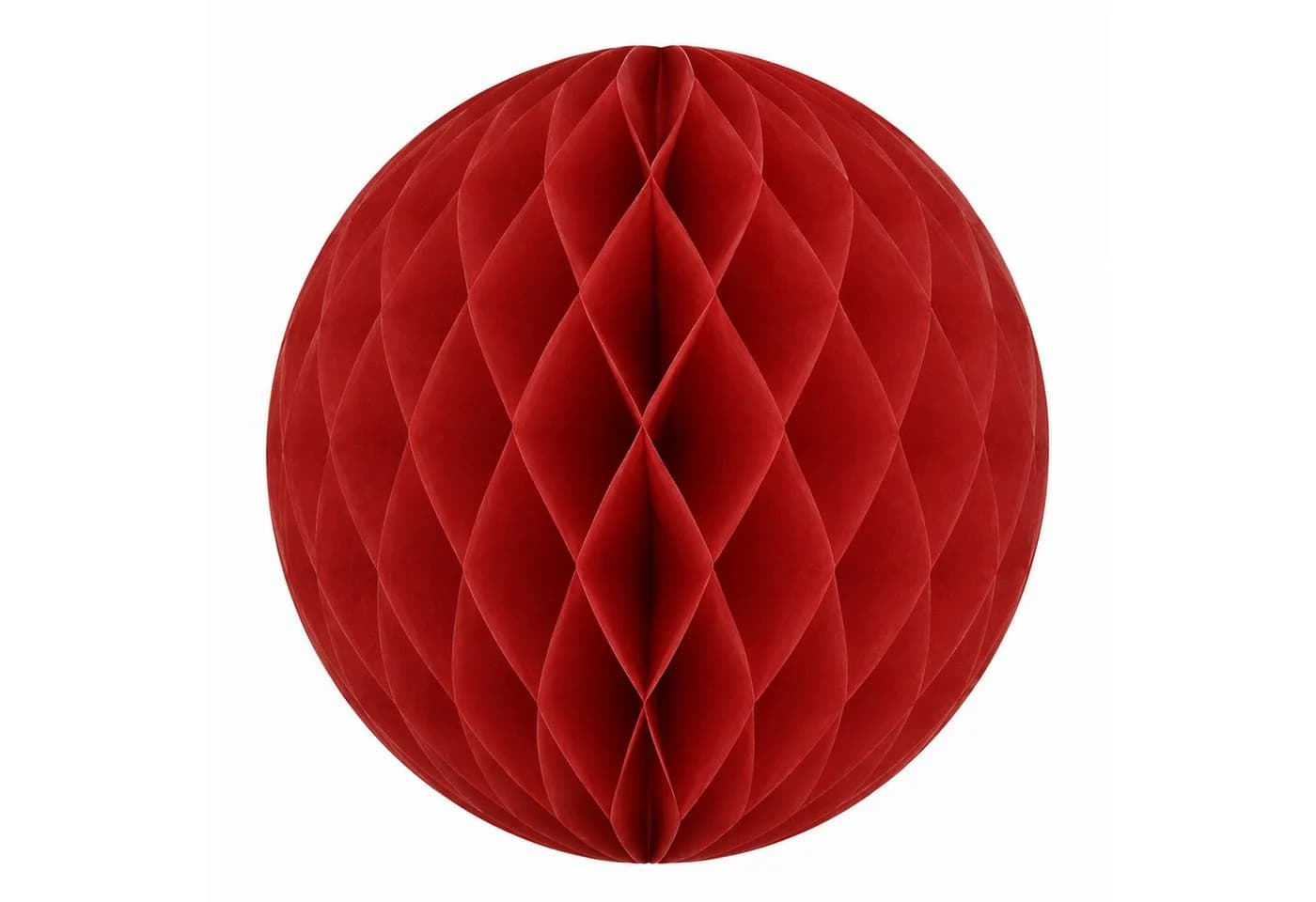 Creativery Wabenball 20cm Papier Bordeaux - Bild 2