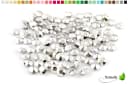 Creativery Streudeko 100x Diamant Dekosteine Silber Transparent Bild 2