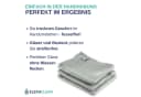 ELEXACLEAN Geschirrtuch Mikrofaser Set 3-tlg. Grau Silber Saugstark Fusselfrei Bild 1