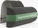 Well B4 Nackenrolle mit Gegengewicht - Memory Schaum Dunkelgrau Bild 2