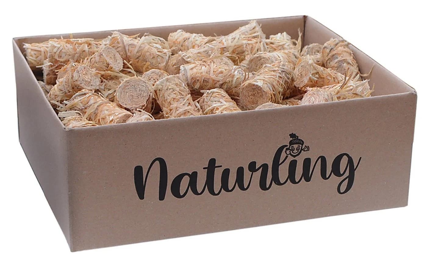 naturling Grillanzünder Holzwolle gewachst 1.25 kg - Bild 2
