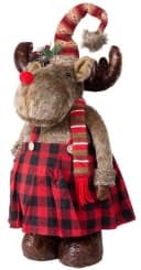 Christmas Paradise Weihnachtsfigur ausziehbarer XL Elch Rot Bild 1