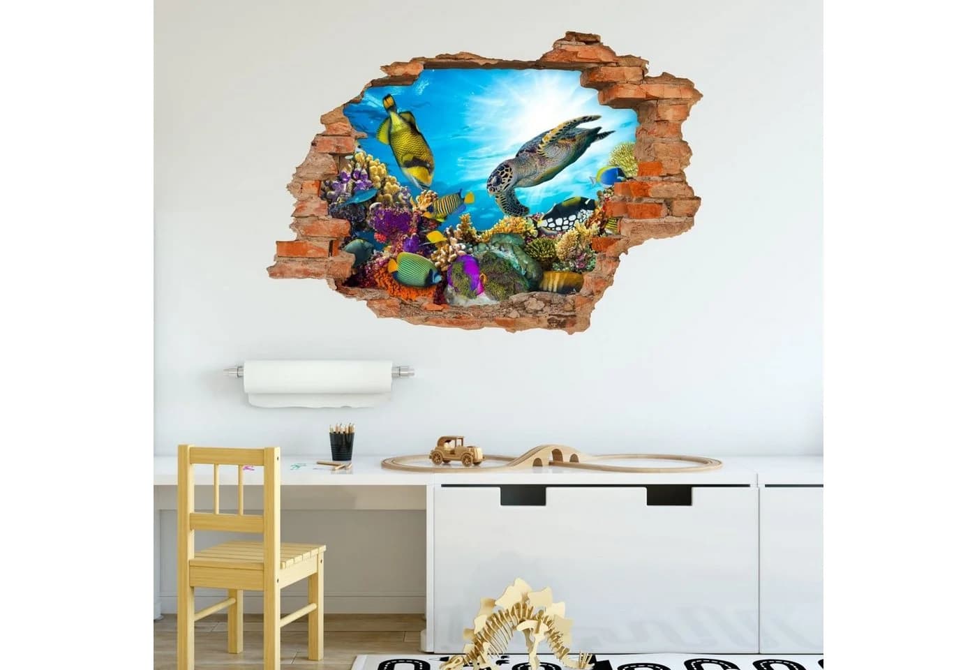 nikima Wandtattoo Unterwasserwelt PVC-Folie - Bild 4
