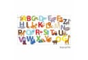 nikima Wandtattoo Alphabet Bunt PVC-Folie Bild 2