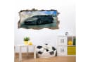 nikima Wandtattoo Sportwagen Schwarz PVC-Folie Bild 1