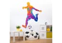 nikima Wandtattoo Fussball Spieler Bunt PVC-Folie Bild 1