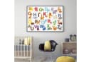nikima Poster Kinder Lernposter Tier ABC DIN A3 Bild 5
