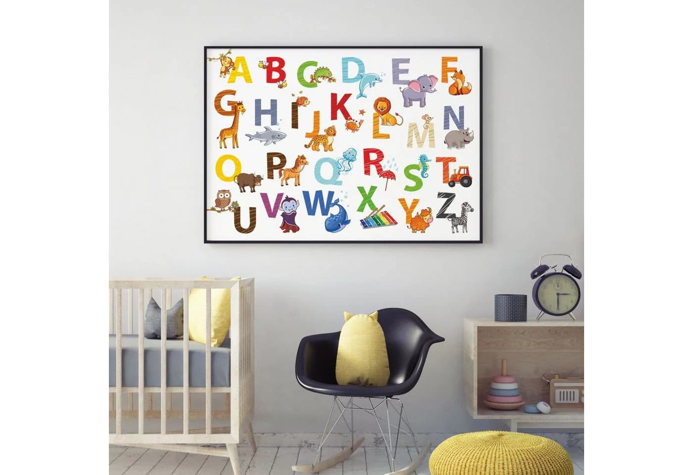 nikima Poster Kinder Lernposter Tier ABC DIN A3 - Bild 5