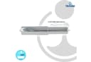 tecuro Toilettenpapierhalter Ersatzrolle Verchromt Kunststoff Bild 1