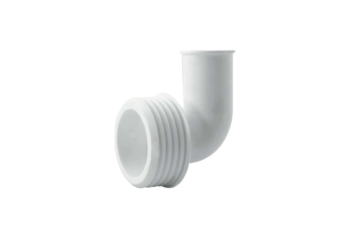 tecuro WC-Spülrohrverbinder Winkelform Ø 55/28 Gummi - Bild 2