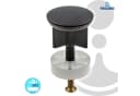 tecuro Ablaufventil Excenterstopfen Ø 40 mm Schwarz Bild 1