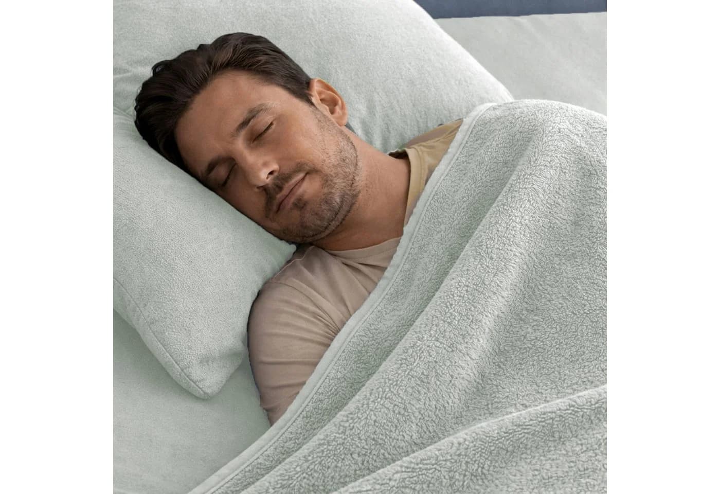 KiGATEX Wohndecke Frottee 100% Baumwolle Grau 150x200 cm - Bild 5