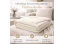 KiGATEX Wohndecke Frottee 100% Baumwolle Beige Bild 4