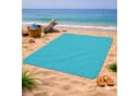 KiGATEX Wohndecke Frottee 100% Baumwolle Blau 150x200 cm Bild 3