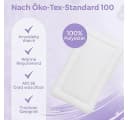 KiGATEX Babykissen Flachkissen 2er Set Sanft und Weich Bild 1