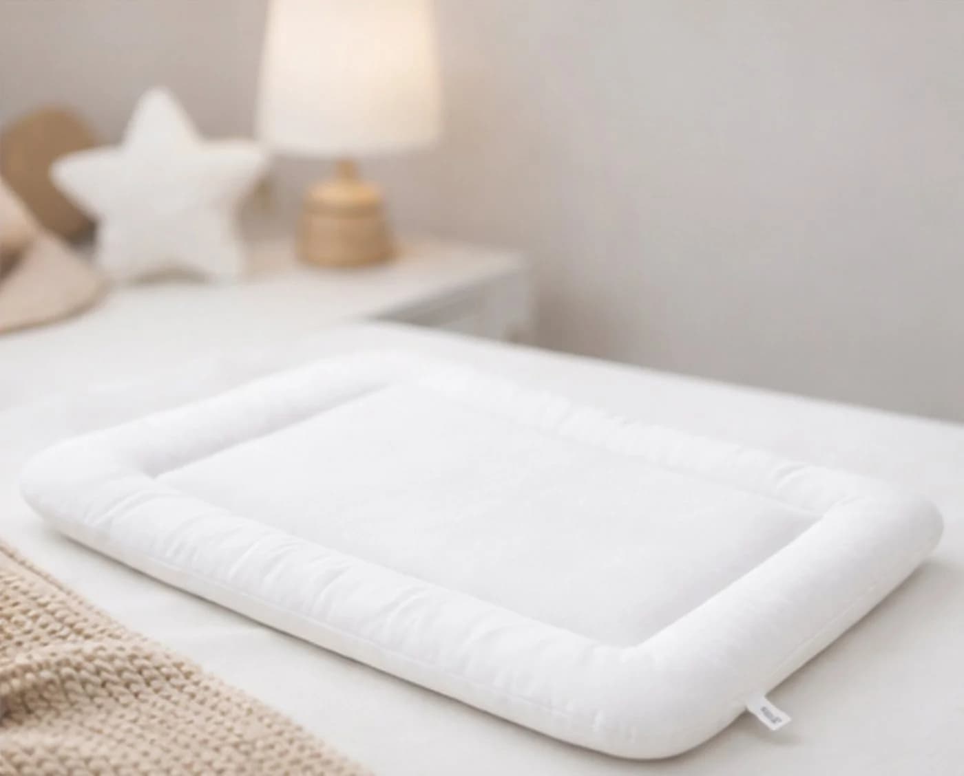 KiGATEX Babykissen Flachkissen 2er Set Sanft und Weich - Bild 5