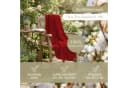 KiGATEX Wohndecke Frottee 100% Baumwolle Rot 150x200cm Bild 1