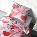 Heubergshop Bettwäsche Seersucker 100% Baumwolle Liebe Herzen Bild 1