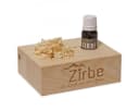 Heubergshop Zirbenwürfel mit Gravur und Zirbenöl Bild 2