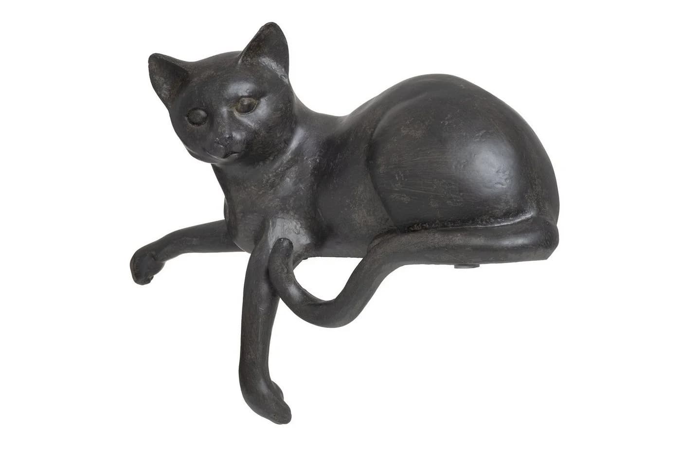 Moritz Dekofigur Katze 20cm Polyresin Modern - Bild 2