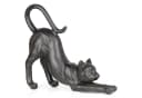 Moritz Dekofigur Katze Schwarz Geometrisch Polyresin Bild 2