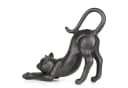 Moritz Dekofigur Katze Schwarz Geometrisch Polyresin Bild 5