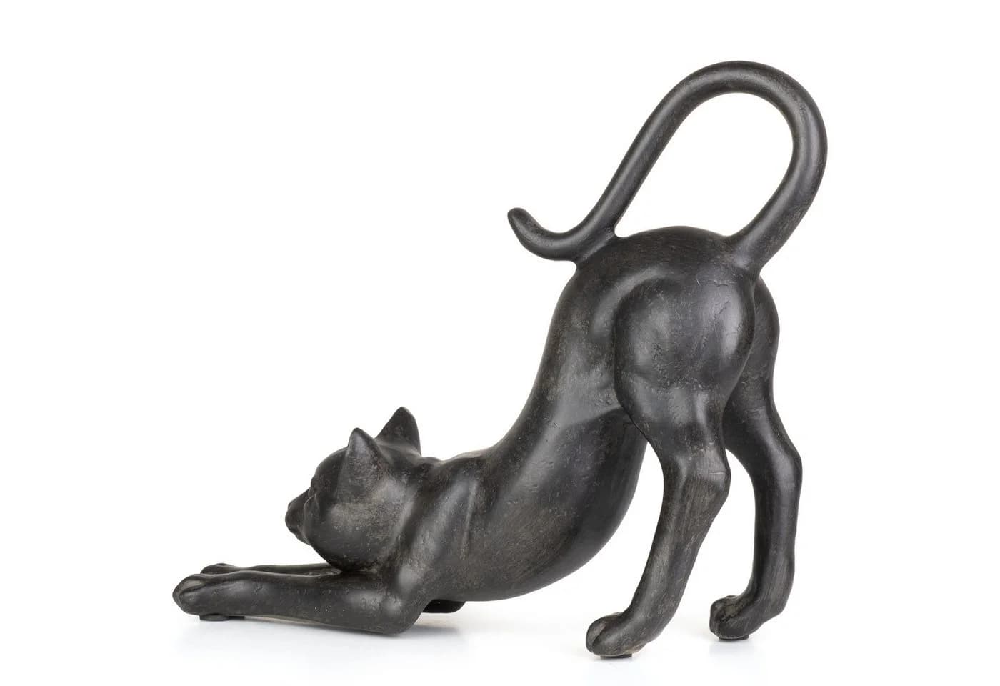 Moritz Dekofigur Katze Schwarz Geometrisch Polyresin - Bild 5