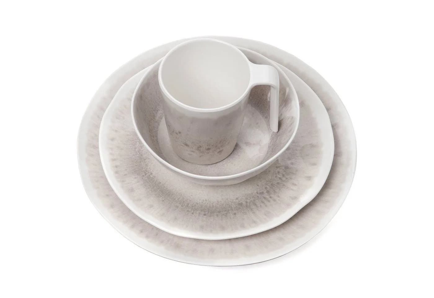 Moritz Geschirr-Set Amboss Camping Tafelgeschirr für 4 Personen Melamin - Bild 4