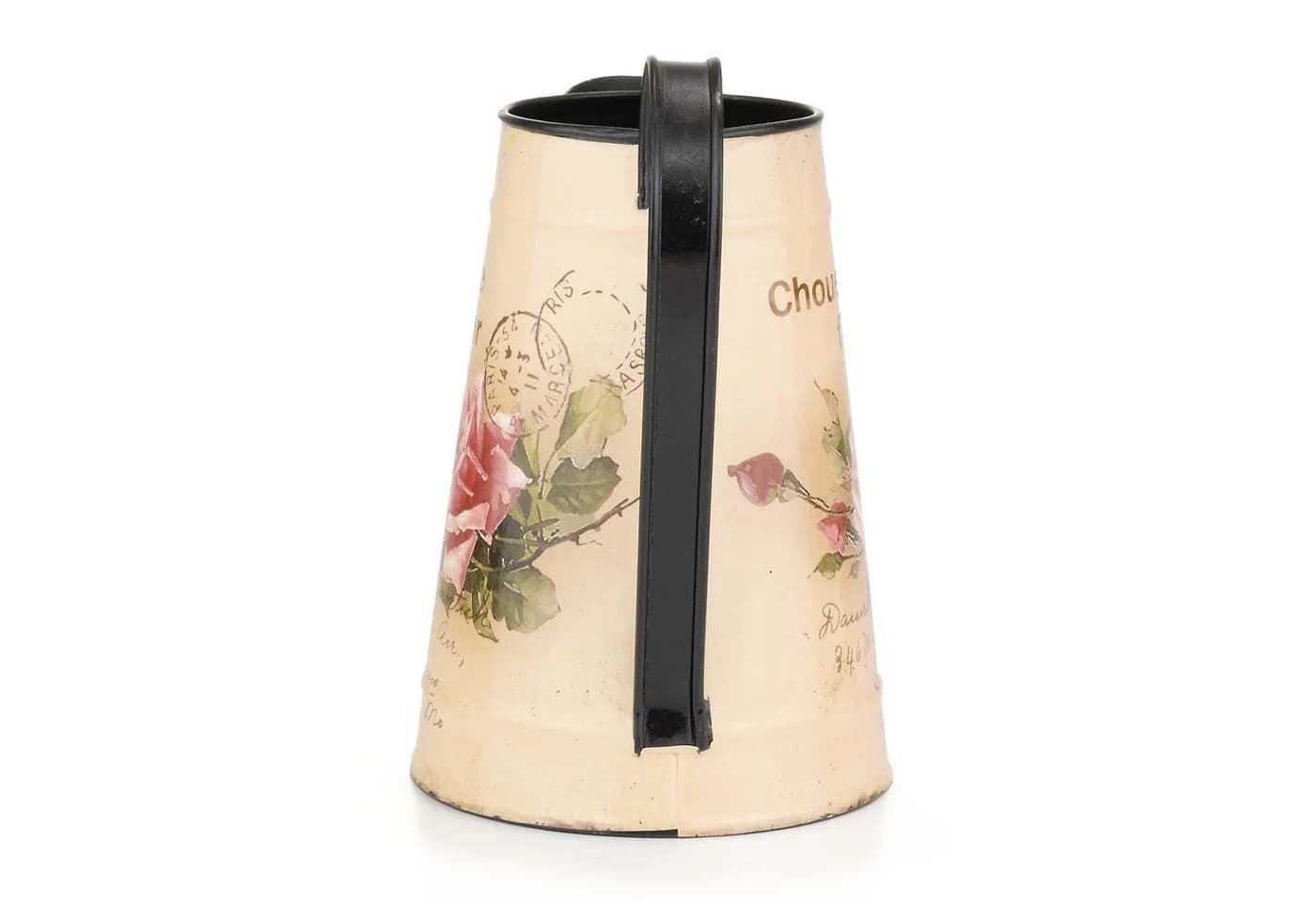 Moritz Gießkanne Zink mit Rosenmotiv Retro Design - Bild 5