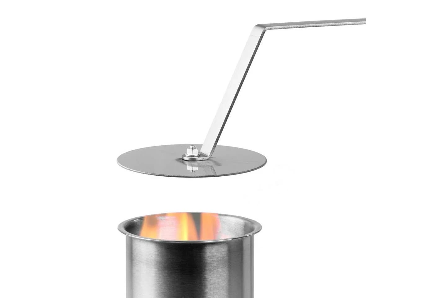 Moritz Leerdose 0,45l Edelstahl mit Wolle und Flammenkiller - Bild 5