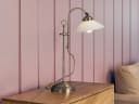 GLOBO LIGHTING LED Nachttischlampe Altmessing Dimmbar Landhausstil Bild 5