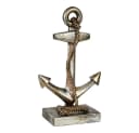 Hansmeier Deko Statue Anker Kunststein Maritim Bild 2