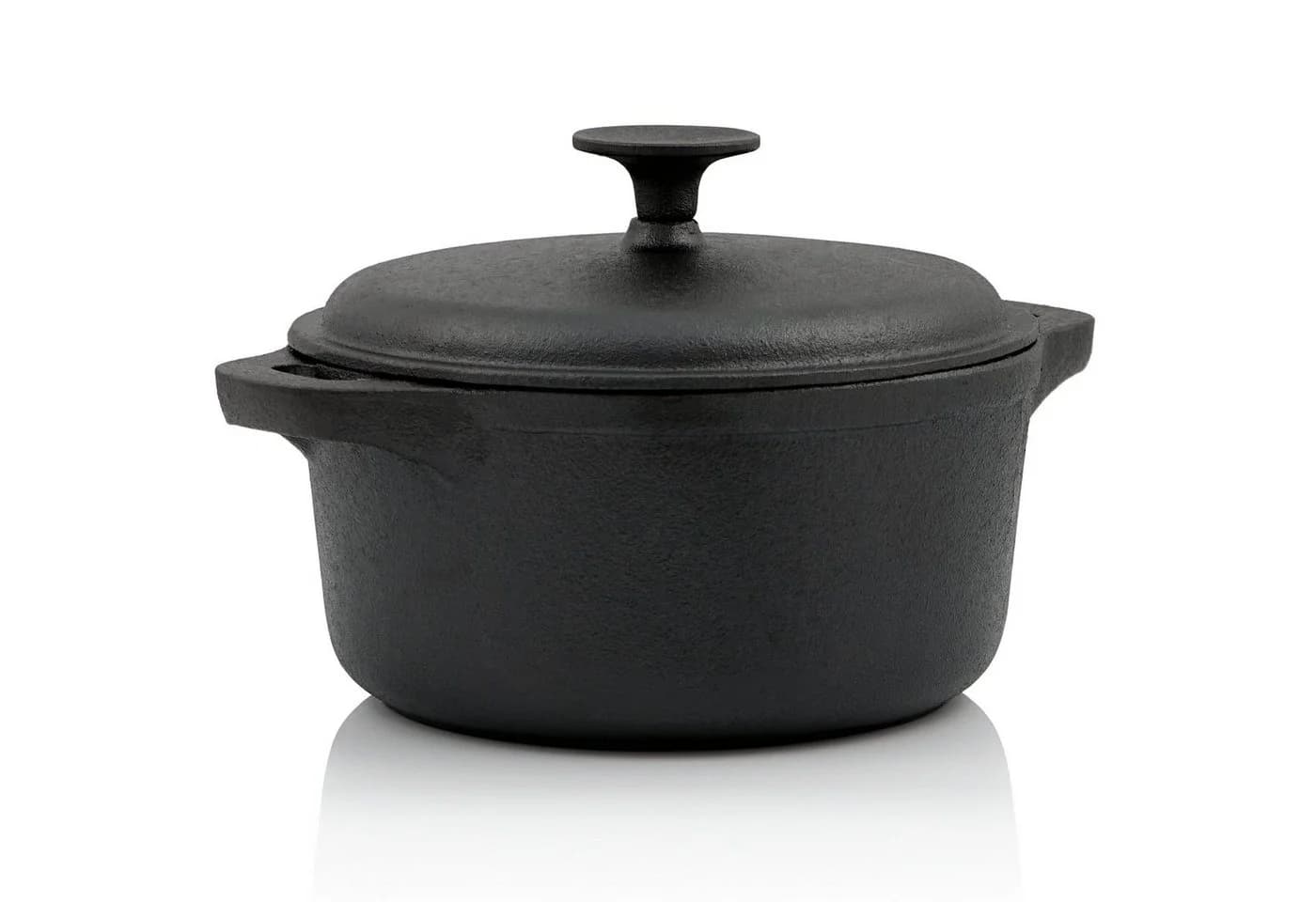 BBQ-Toro Gusseisen Bräter Cocotte 4L Schwarz - Bild 2