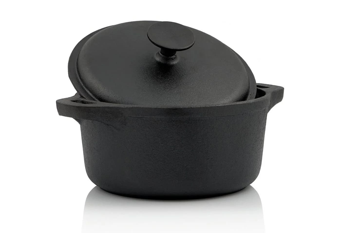 BBQ-Toro Gusseisen Bräter Cocotte 4L Schwarz - Bild 3