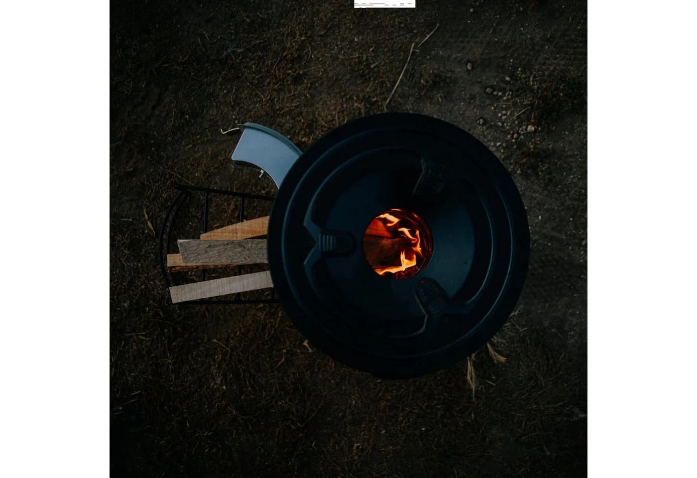 Raketenofen aus Edelstahl für Outdoor und Camping