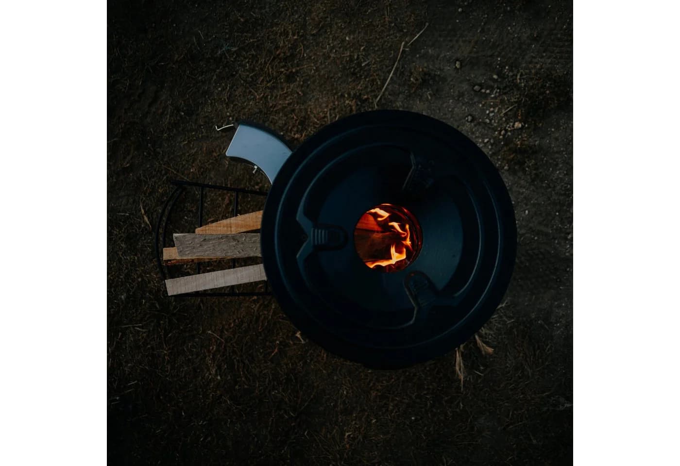 BBQ-Toro Raketenofen RAKETE #2 Schwarz Outdoorofen