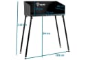 BBQ-Toro Feuertisch Dutch Oven Tisch mit Windschutz 75 x 40 cm Grilltisch Stahltisch Bild 5
