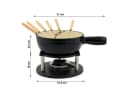 BBQ-Toro Fonduetopf 9-tlg. Gusseisen 2L Emailliert Bild 3