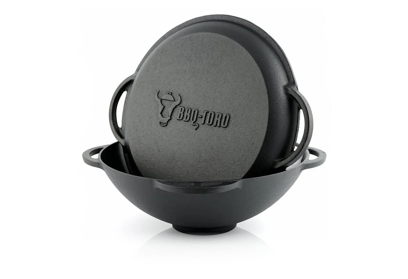 BBQ-Toro Grilltopf Kazan Gusseisen 6,9 Liter Traditioneller Topf - Bild 2