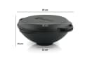 BBQ-Toro Grilltopf Kazan Gusseisen 6,9 Liter Traditioneller Topf Bild 4