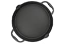 BBQ-Toro Grillpfanne Gusseisen Ø 40 cm Schwarz mit Ausgießer Bild 2