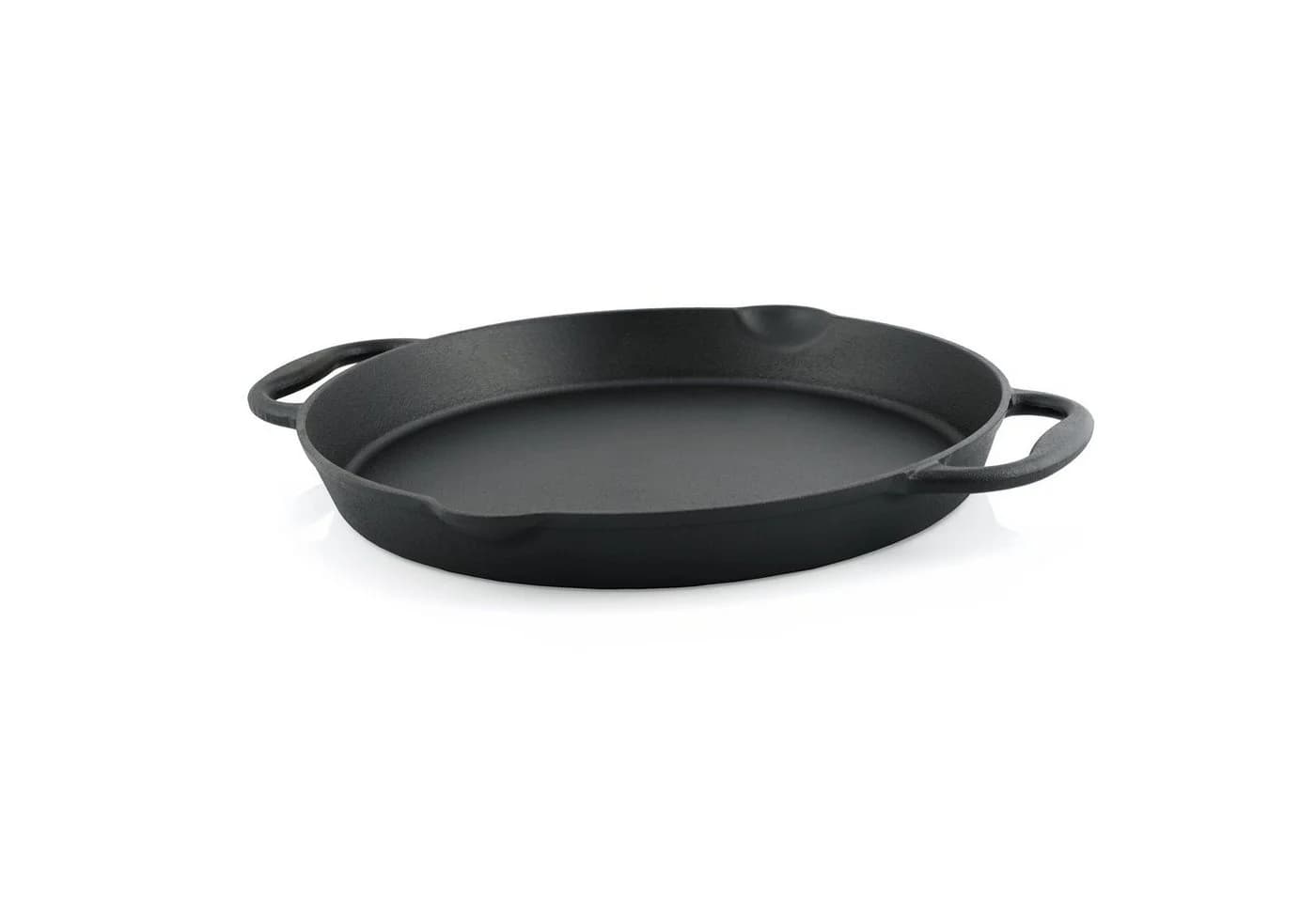 BBQ-Toro Grillpfanne Gusseisen Ø 40 cm Schwarz mit Ausgießer - Bild 4