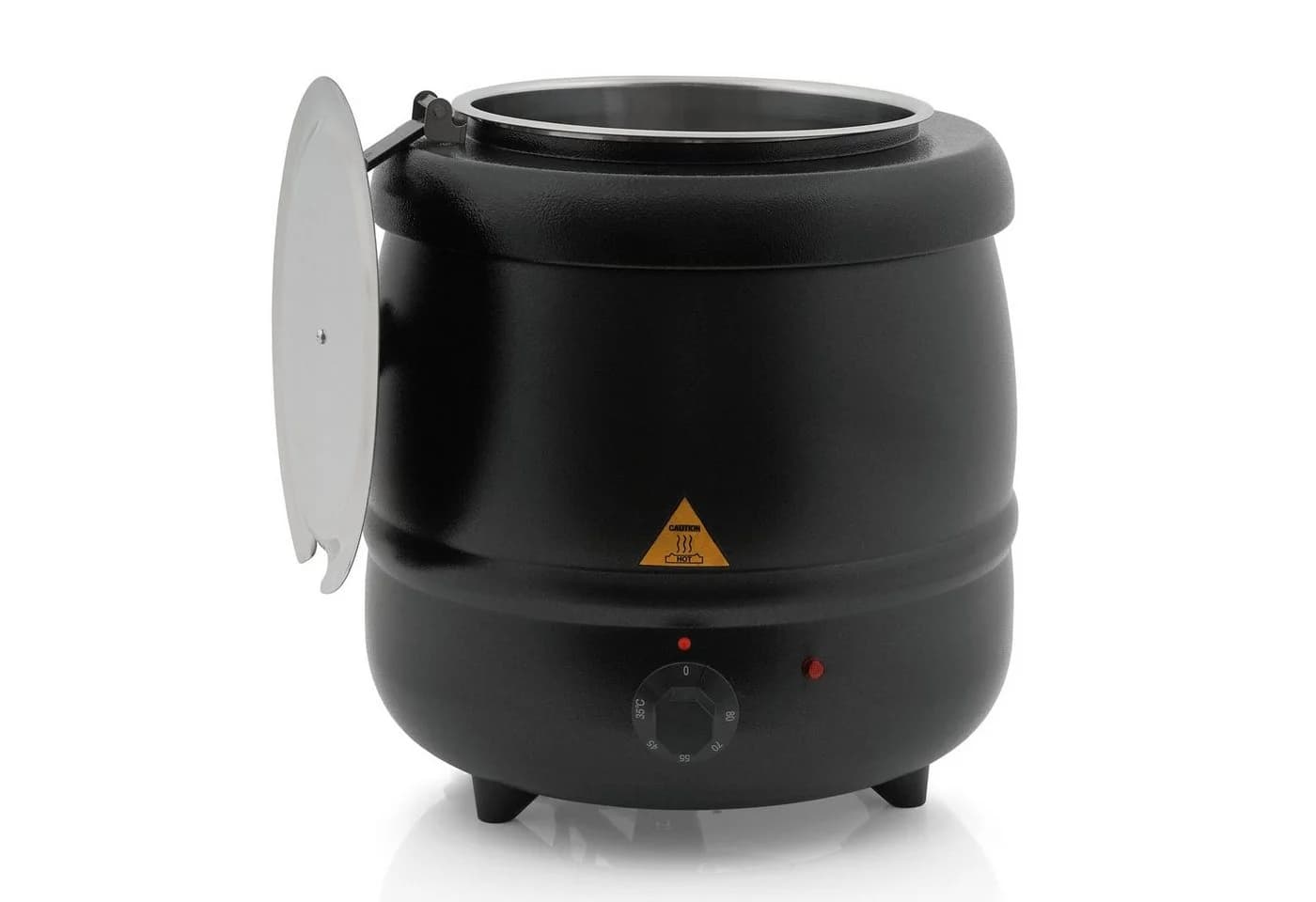 Mahlzeit Speisenwärmer Suppenkessel elektrisch 8 Liter Edelstahl - Bild 3