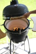 BBQ-Toro Keramikgrill KURO Ø 52 cm Grau Bild 3