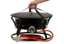 BBQ-Toro Feuerschale Gas Feuerstelle mit Lavasteinen, Ø 48 cm - 12 kW Bild 4