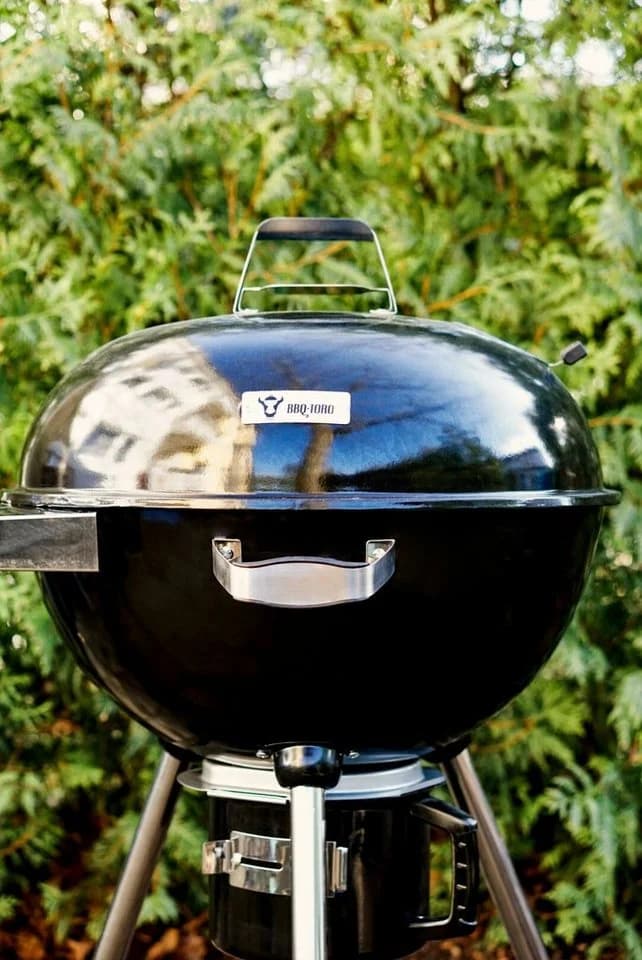 BBQ-Toro Kugelgrill Holzkohlegrill Schwarz Ø 57 cm
