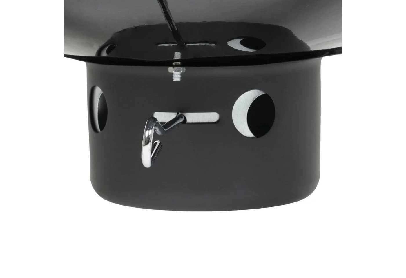 BBQ-Toro Räucherofen Oak Ø 47 cm Schwarz - Bild 4