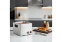 Mahlzeit Speisenwärmer Edelstahl 1200 W 6 Liter Silber Bild 1